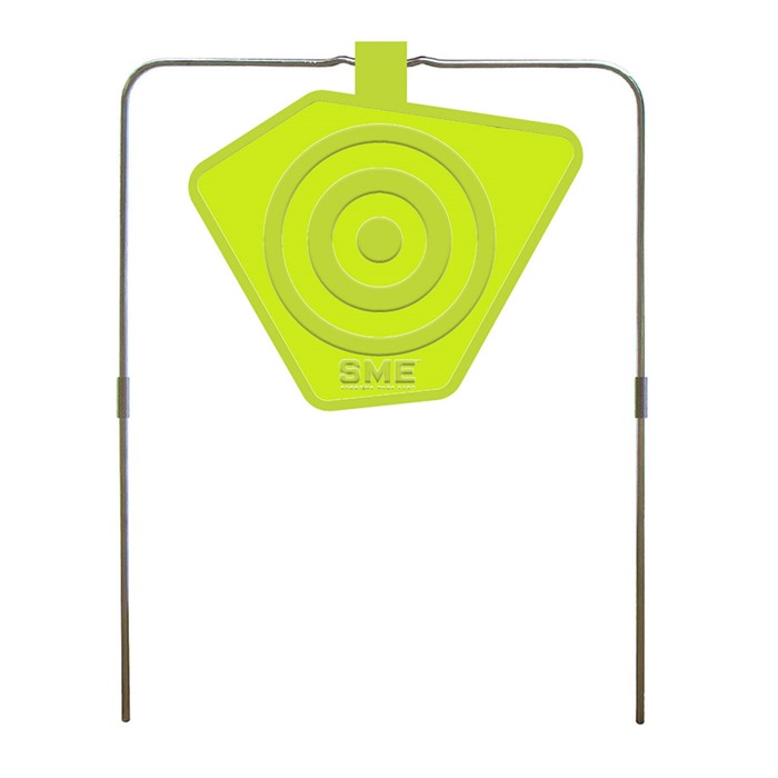 SME 80SHGNG Self-Healing Gong Pistol/Rifle Polymer Green Gong Illustration