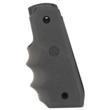 Hogue Rubber Grip With Finger Grooves for Ruger 22/45 MKIV Slate Grey