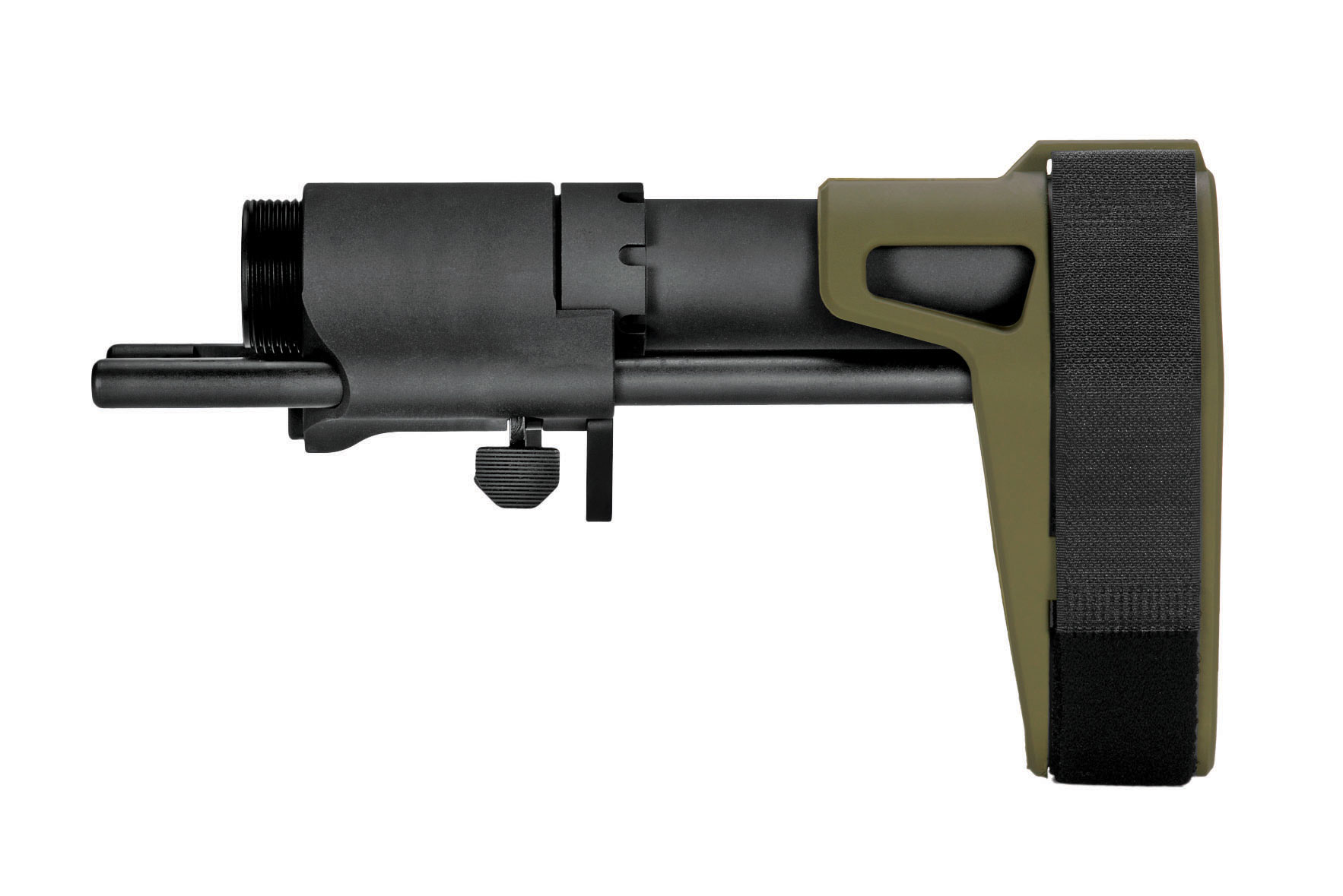 Sb Tactical Pdw Stabilizing Brace Od Green Ar Pistol Compatible 3 Position