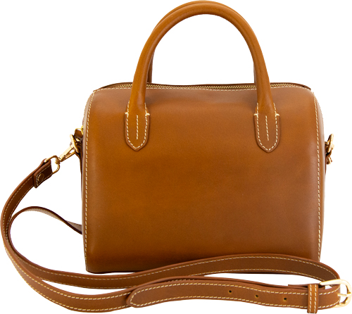Rugged Rare S&W Barrel Bag Concealed Carry Purse Tan
