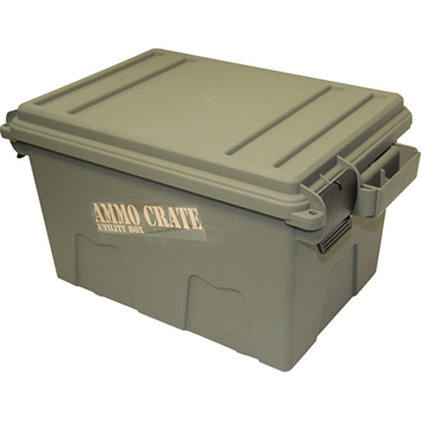 MTM Case-Gard ACR718 Ammo Crate Utility Box Army Green Polypropylene
