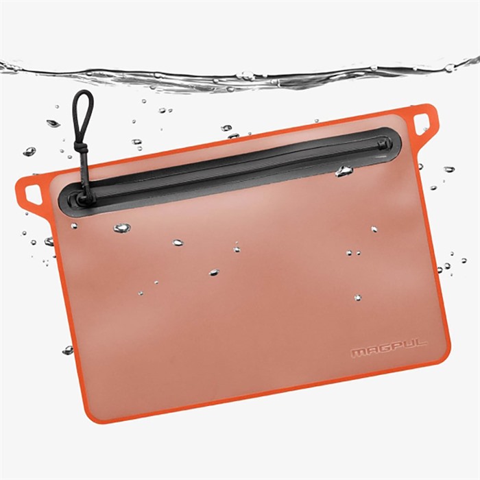 DAKA WATERPROOF WINDOW POUCH LARGE ORANGE