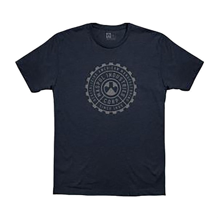 MANUFACTURING BLEND T-SHIRT NAVY HEATHER 3X-LARGE
