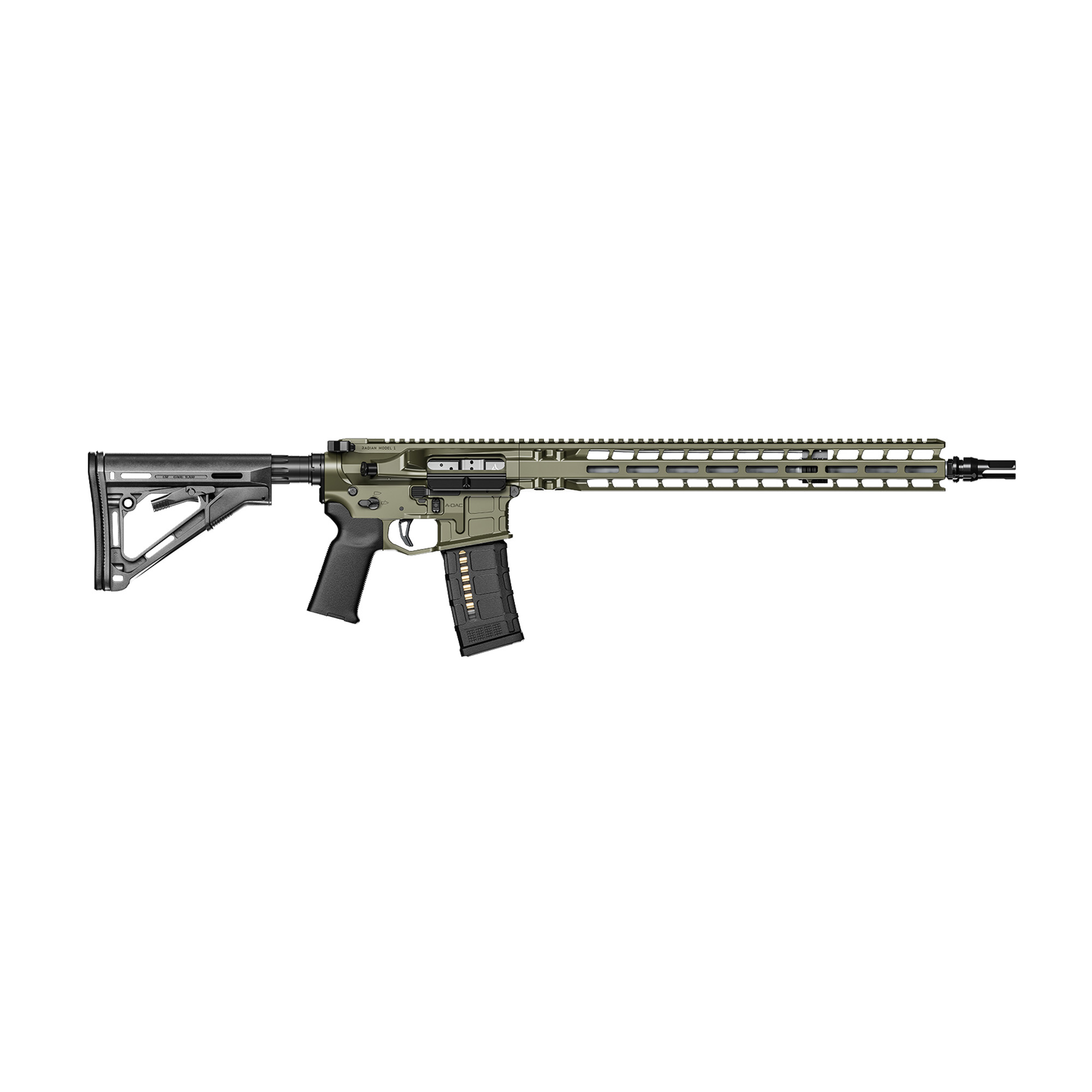 Radian Weapons RADN R0858 Model 1 6mm ARC 18 Inch 20 Rounds ODG