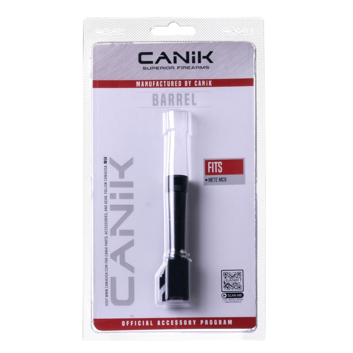 Canik METE MC9 Threaded Barrel Compatible with METE MC9 Platform
