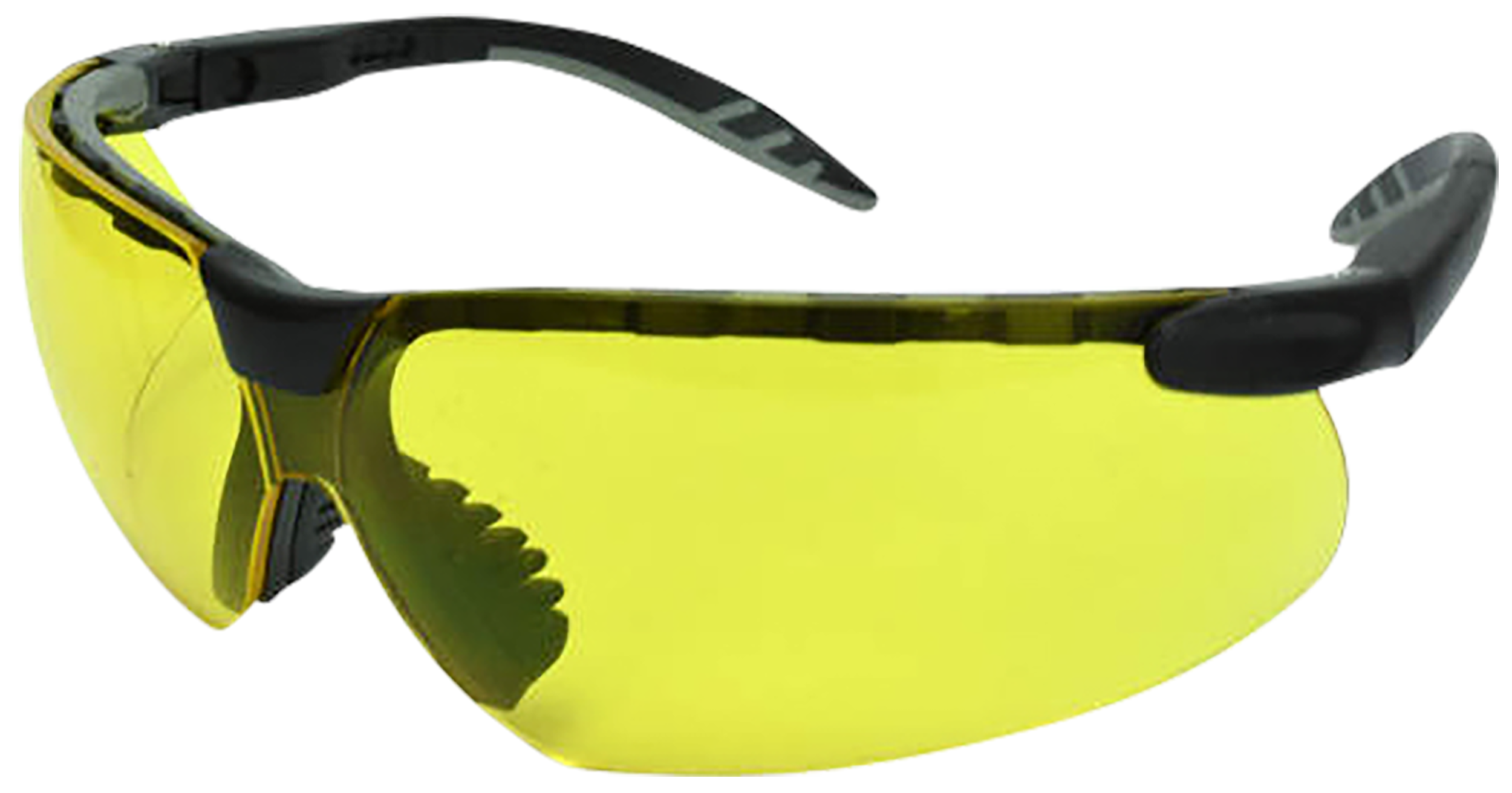 Radians CSB10541CS Ballistic Glasses Amber Lens Black Frame