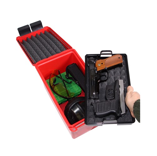MTM Conceal Carry Handgun Case Red