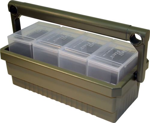 MTM SHOTSHELL BOX CADDY W/ 4