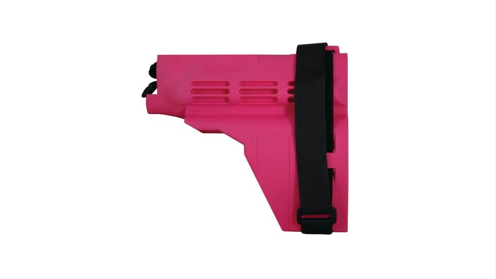 SB Tactical SB15 Pistol Stabilizing Brace Pink AR Buffer Tube Compatible