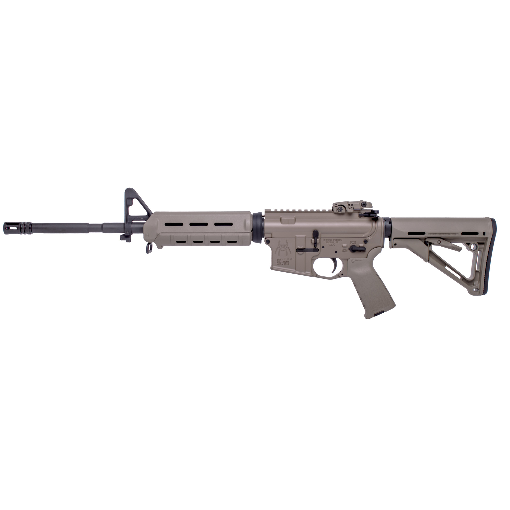 SPIKE'S M4LE 556NATO 16" FDE NO MAG