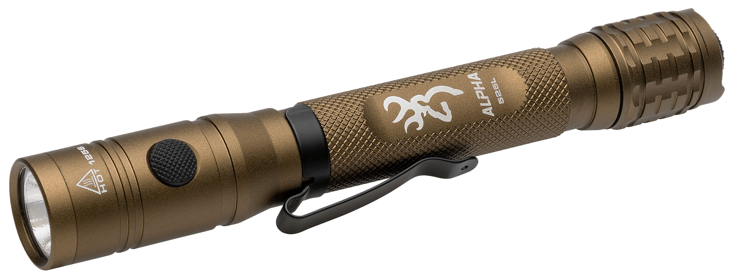 Browning Alpha 2AA Flashlight Burnt Bronze 36/525 Lumens LED Waterproof
