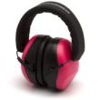 Pyramex VGPM8010PC Venture Gear V80 Muff Foam 26 dB 32 dB Over the Head Orange Pink/Black Adult 1 Pair