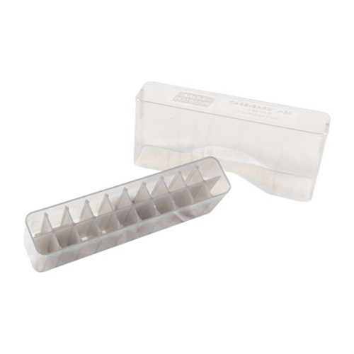 MTM Case-Gard J20XS41 Slip-Top Ammo Box  Multi-Caliber Clear Smoke Polypropylene 20rd