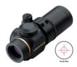 Leupold Prismatic 1x14mm Illuminated Circle Plex Scope for Shotgun Muzzleloader Matte Blemished