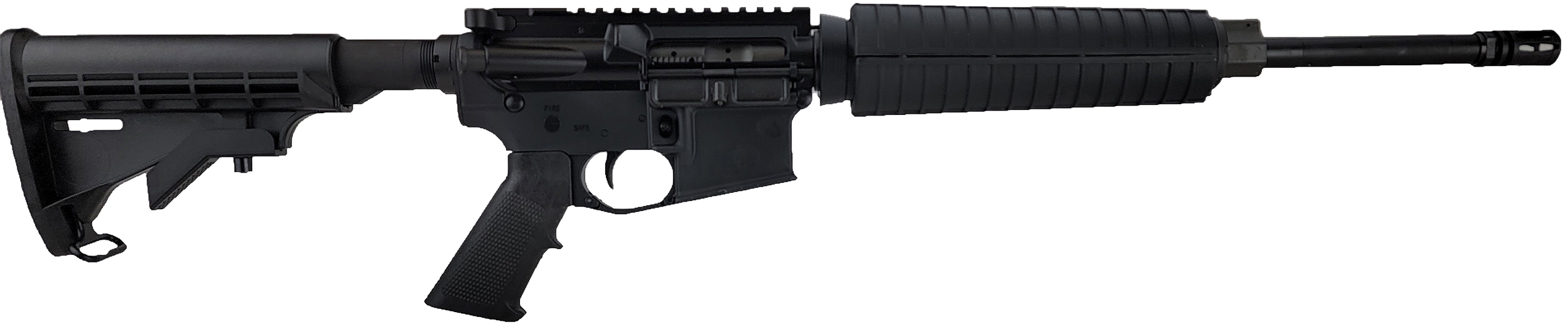 Del-Ton Inc SMORMH16-0 316MH Optic Ready  5.56x45mm 16" Manganese Phosphate Threaded Barrel Black Hard Coat Anodized 7075-T6 Aluminum Receiver M4 Flat Top w/Feed Ramps M4 6 Position