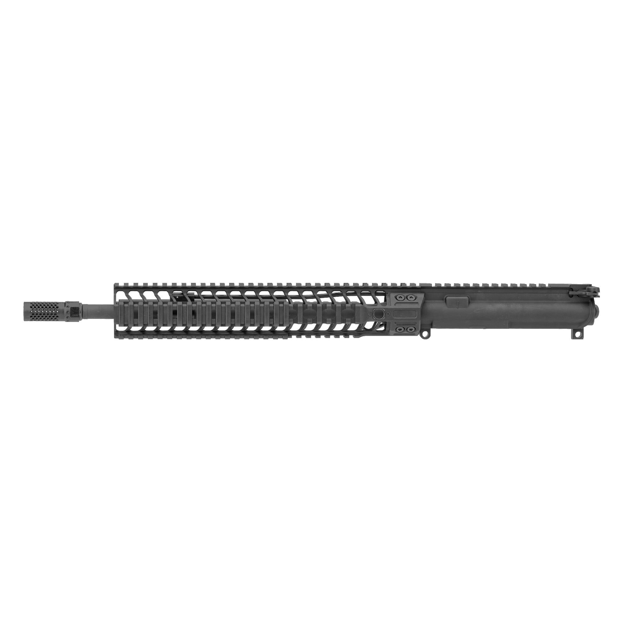 Spikes Tactical 556 Upper 14.5 Pinned 16 OAL Mid Length AR Rifle Quad Rail 1:7