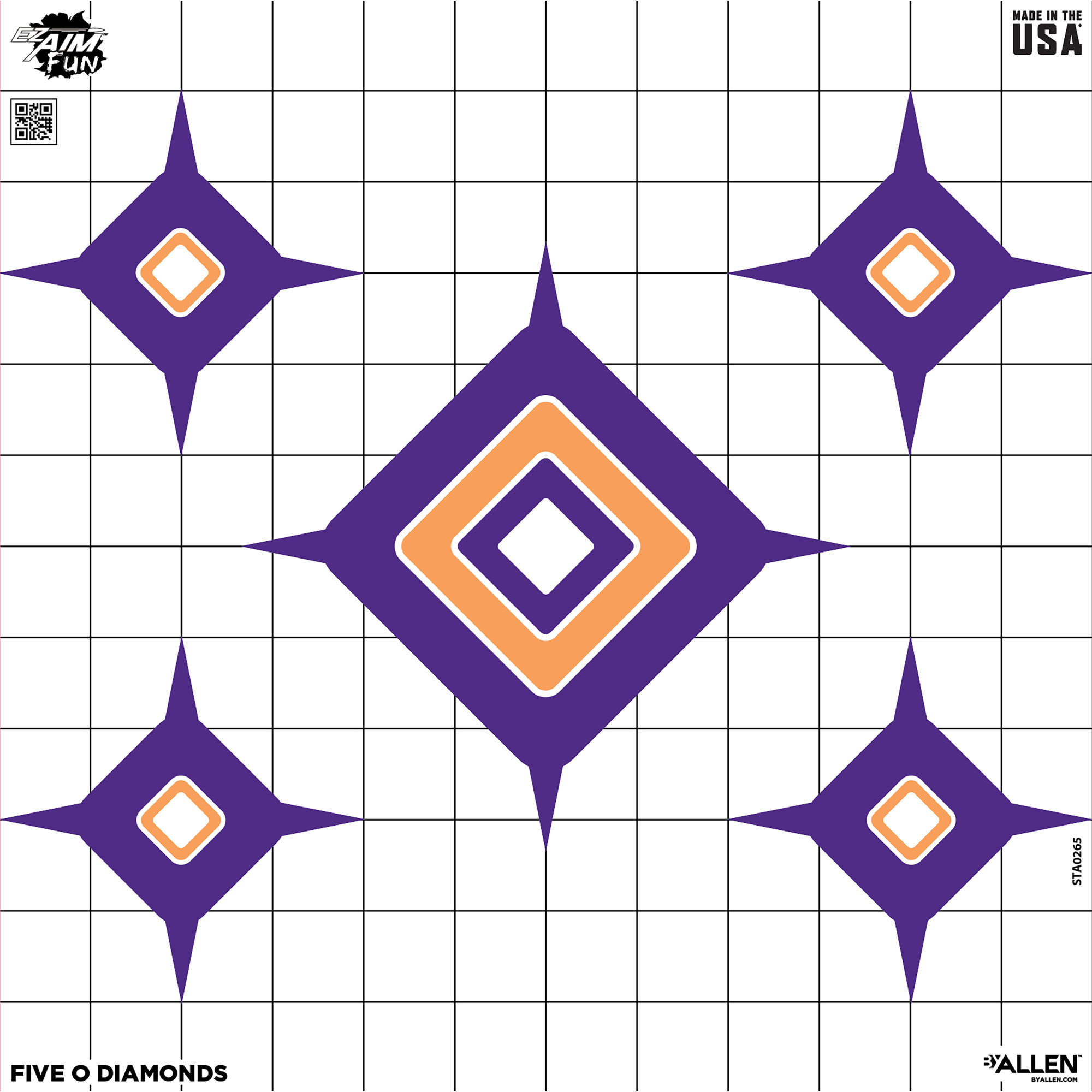 ALLEN EZ AIM 12"X12" DIALING IN 9PK