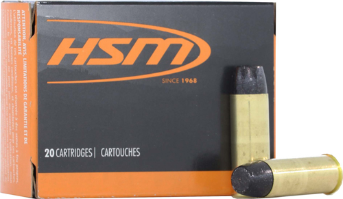 Hsm, Subsonic, 500 S W Magnum, Flat Nose, 590 Grain, 20 Rounds