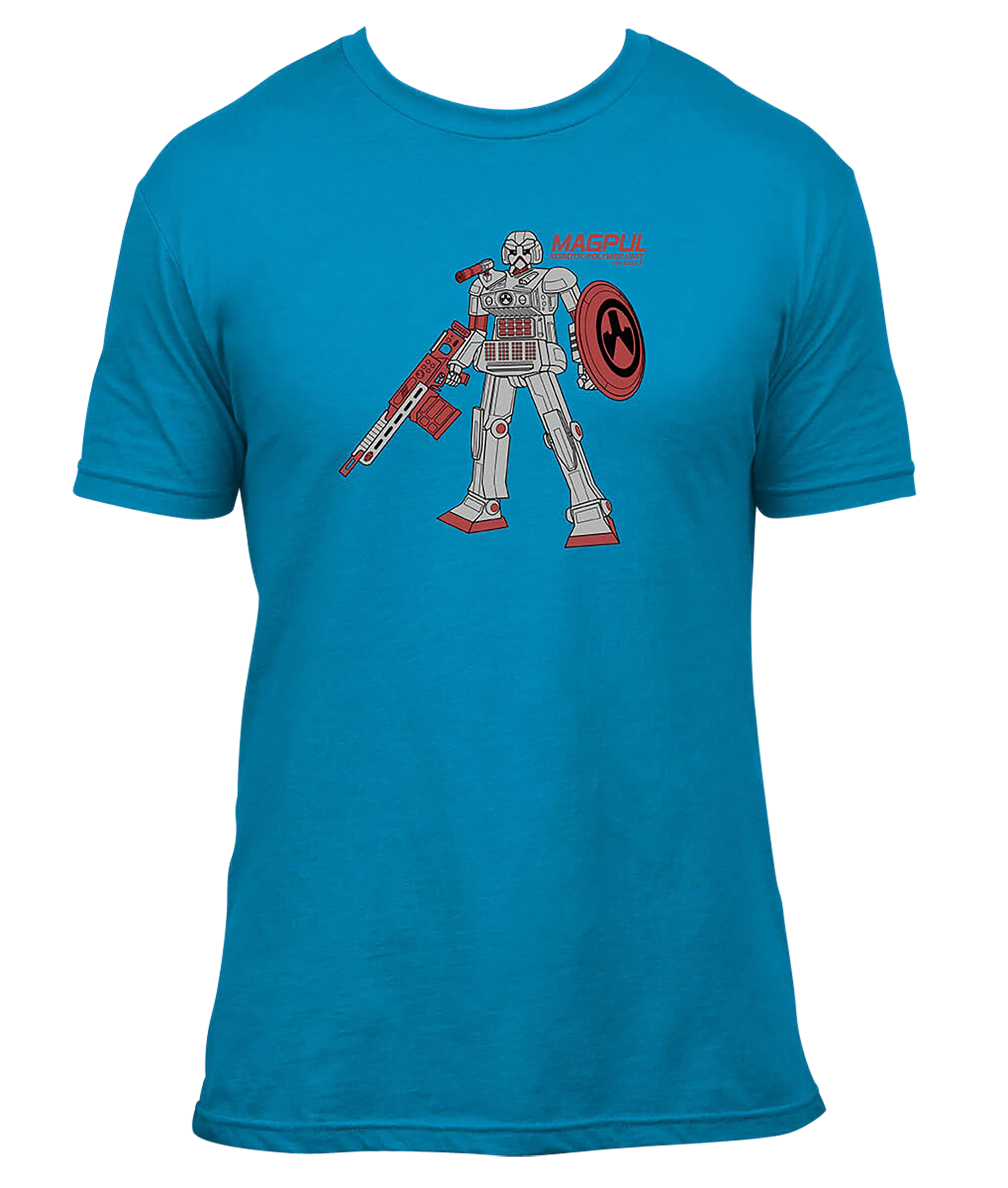 Magpul MAG1311-441-S R.P.U.  Ocean Blue 100% Cotton Short Sleeve Small