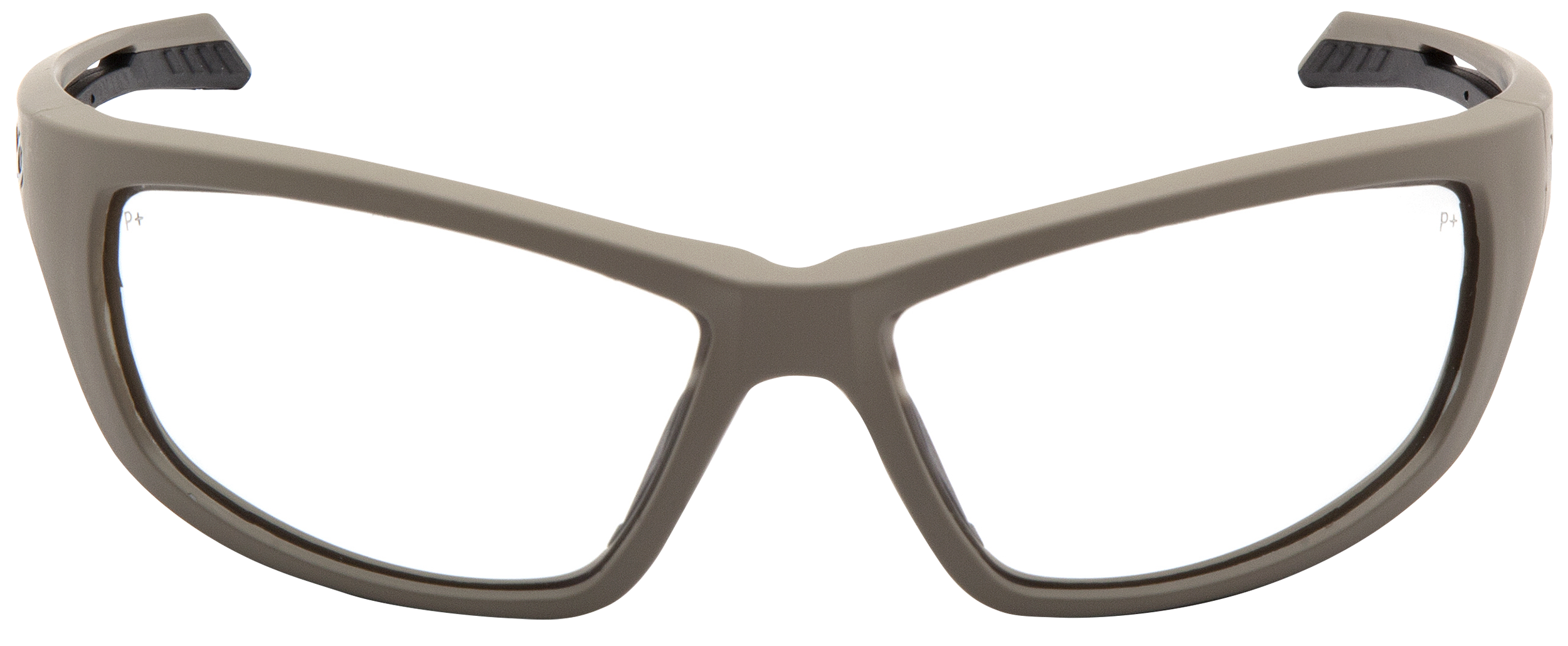 Pyramex VGST1310T Howitzer Glasses Clear Lens Anti-Fog Tan Frame