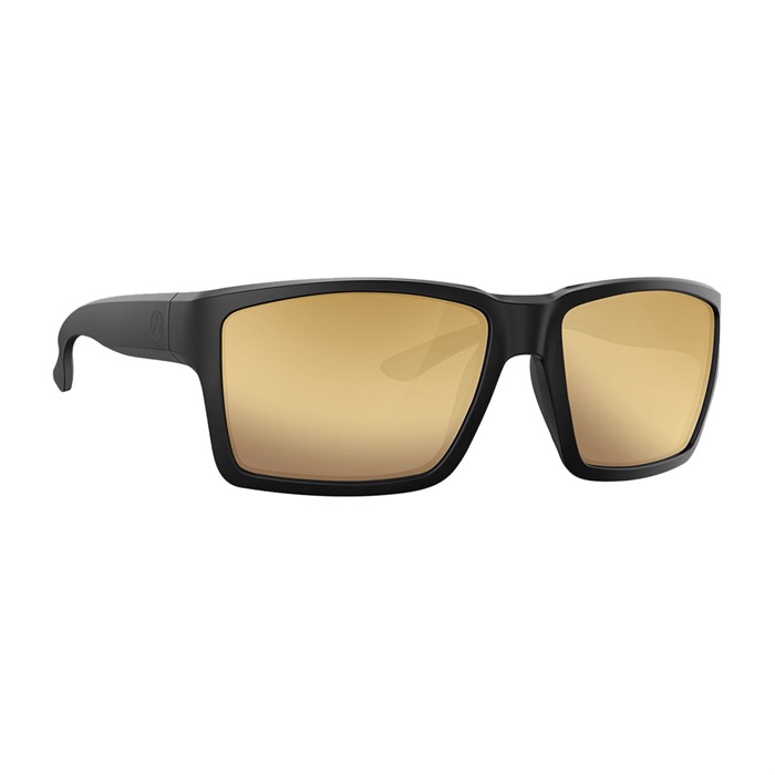 EXPLORER XL BLACK FRAME W/ BRONZE LENS & GOLD MIRROR