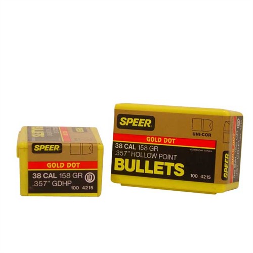 Speer 4215 DeepCurl  38Cal 158gr Hollow Point 100 Per Box/5 Case