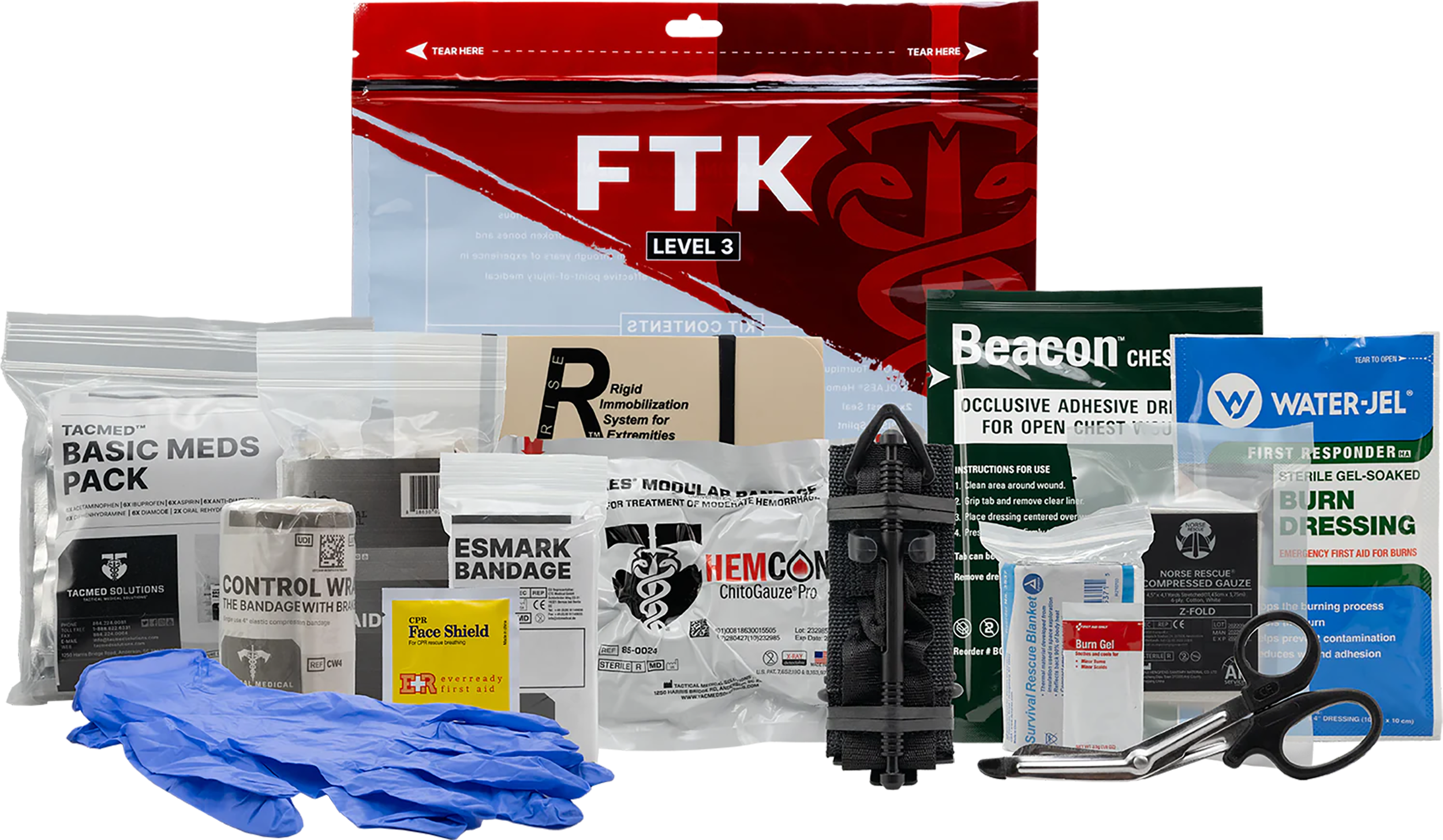TACMED 80-0118 LEVEL 3 FIELD TRAUMA KIT