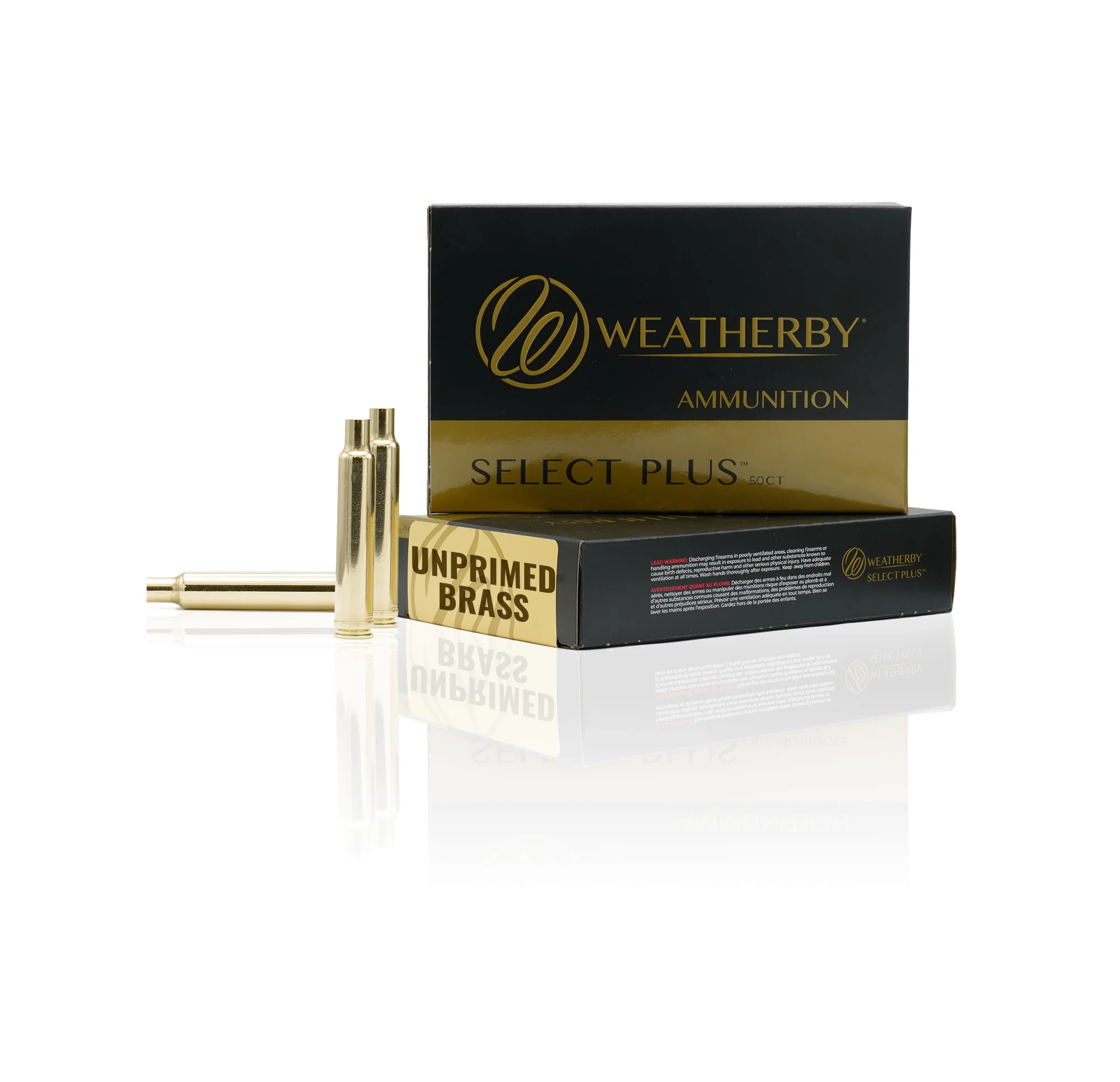 Weatherby BRASS7PRCCT50 Unprimed Cases  7mmPRC Rifle Brass 50/Box