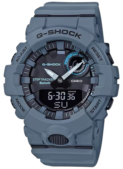 G-shock/vlc Distribution GBA800UC2A G-Shock Tactical Move Power Trainer Fitness Tracker Blue/Gray