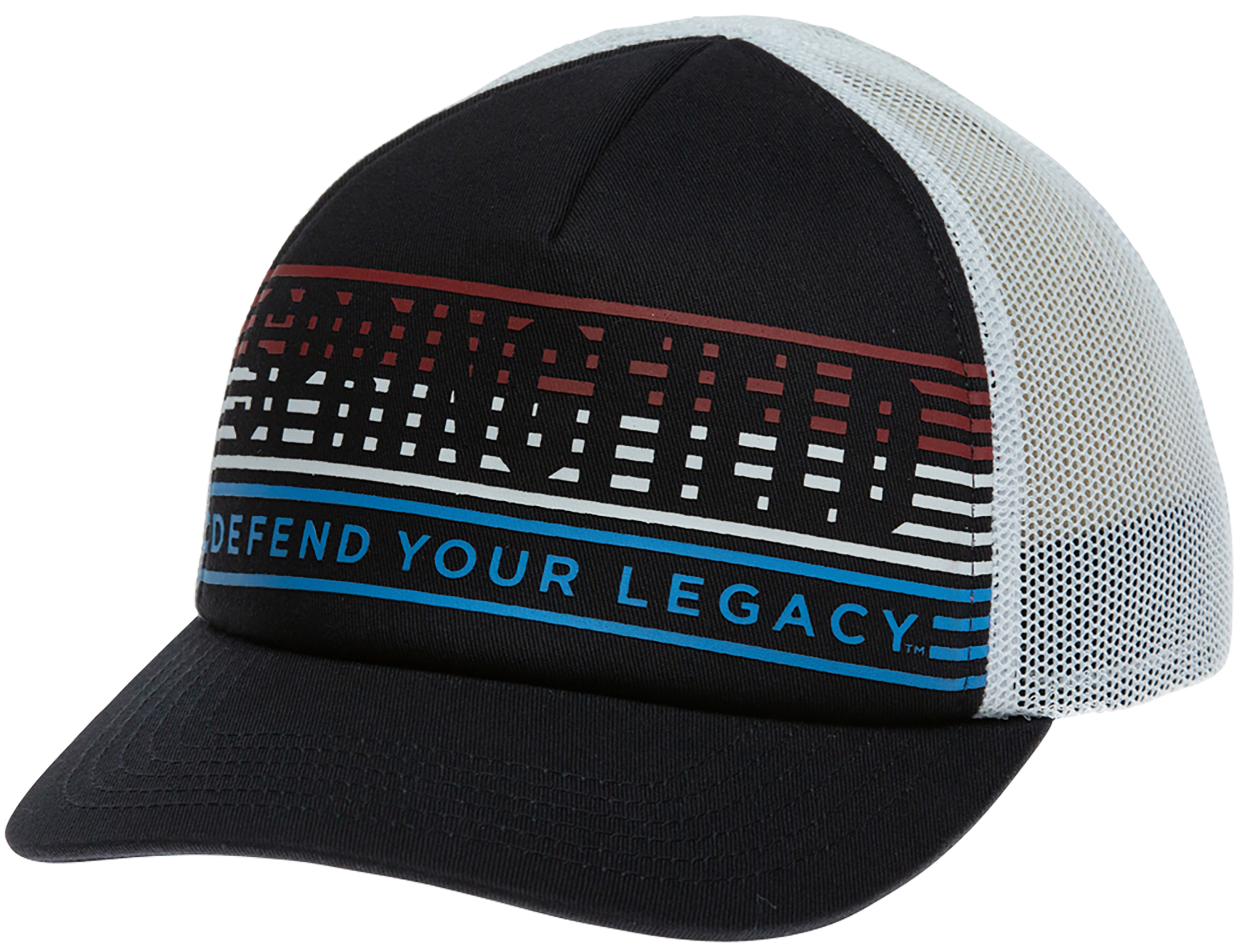 Springfield Armory GEP2380 Retro 80's/90's Trucker Hat Navy/White Adjustable Snapback OSFA Structured