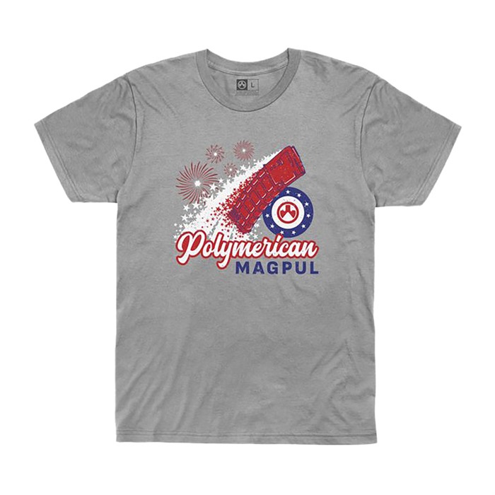 POLYMERICAN BLEND T-SHIRT ATHLETIC HEATHER MD