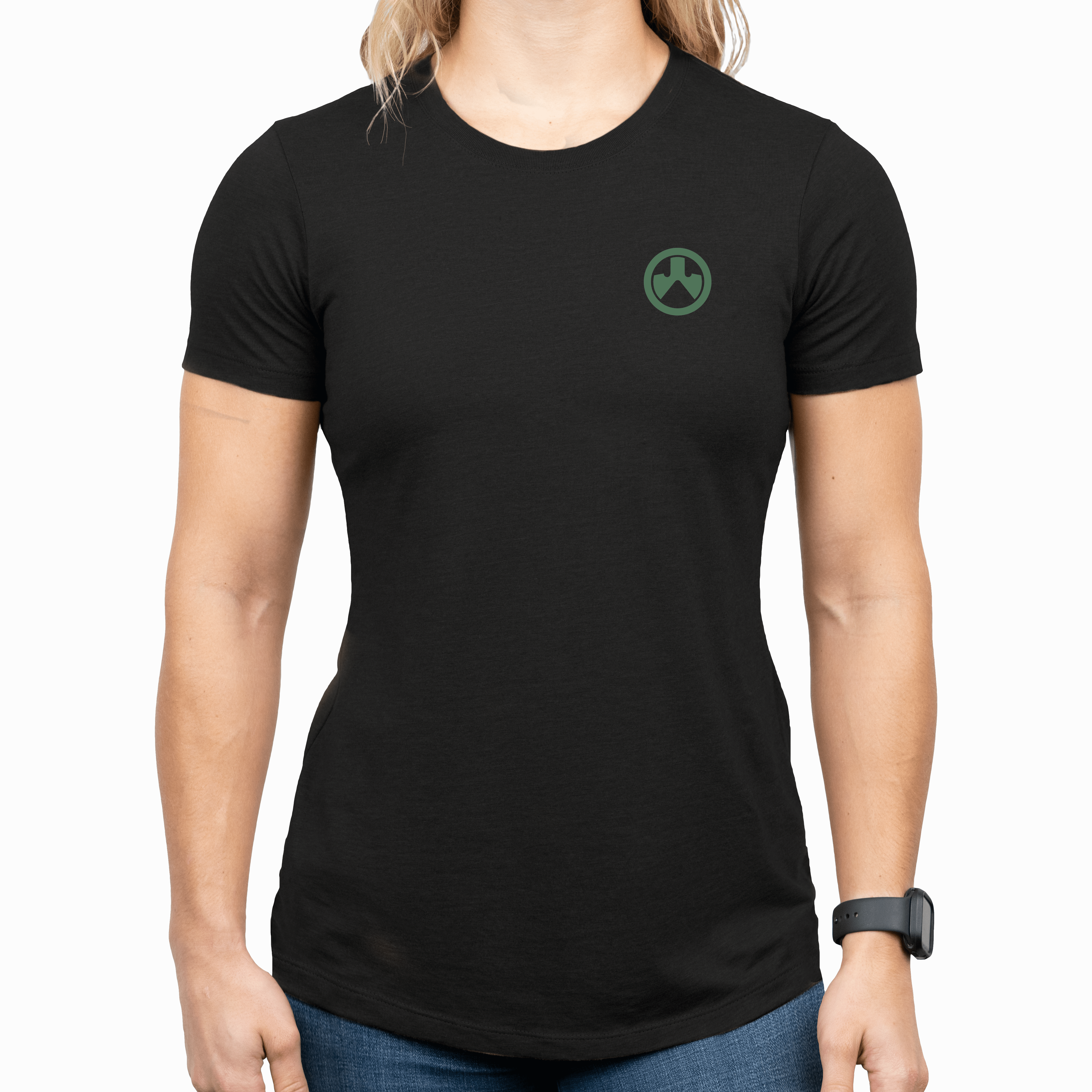 Magpul MAG1341-001-XL Prickly Pear Women's Black Cotton/Polyester Short Sleeve XL