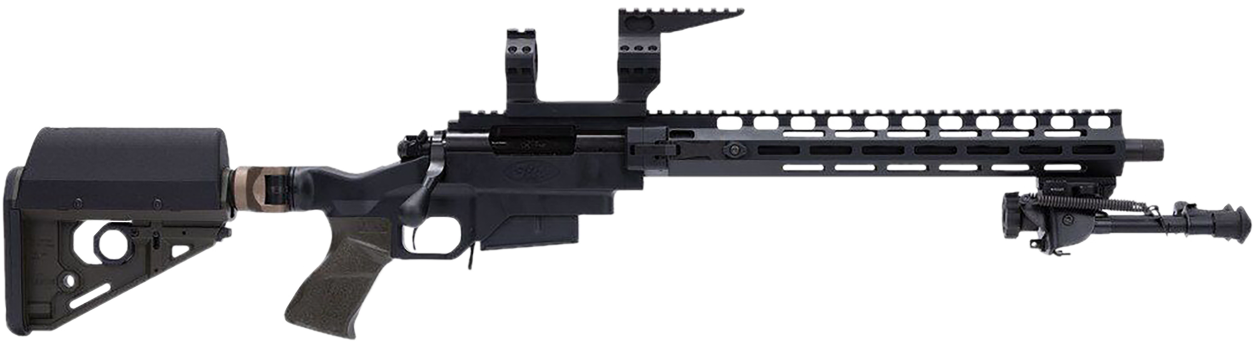 Larue Tactical LTBCSIETE308W 308 Win 17" 5+1 OD Green