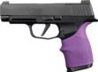 Hogue HandAll Beavertail Grip Sleeve Sig Sauer P365 Xl OD Green Cobblestone