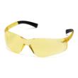 Pyramex ZTek Safety Glasses Amber with Amber Lenses with DP1000 Earplugs