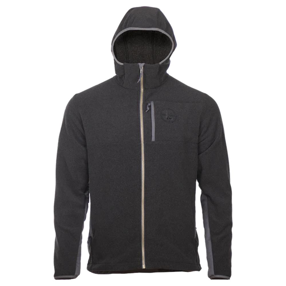 Make Ready Full Zip Hooded Fleece Iron Gray 3XL