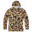 Browning Hooded Long Sleeve Tech Shirt Vintage Tan Camo S