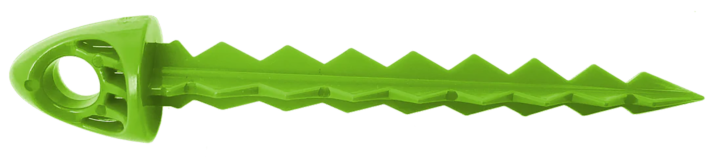 Targettack Llc  Targettack  Lime Green Polycarbonate Plastic 3" For Paper/Vinyl Targets 6 Pack