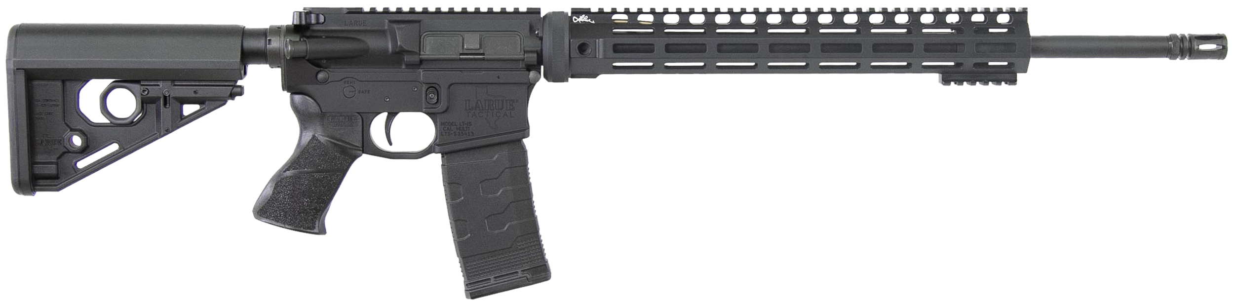 Larue Tactical LT1555620MLOK LT15  MLOK 5.56 30+1 20" Stealth Barrel Black