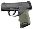 Hogue HandAll Beavertail Grip Sleeve for Sig Sauer P365 OD Green