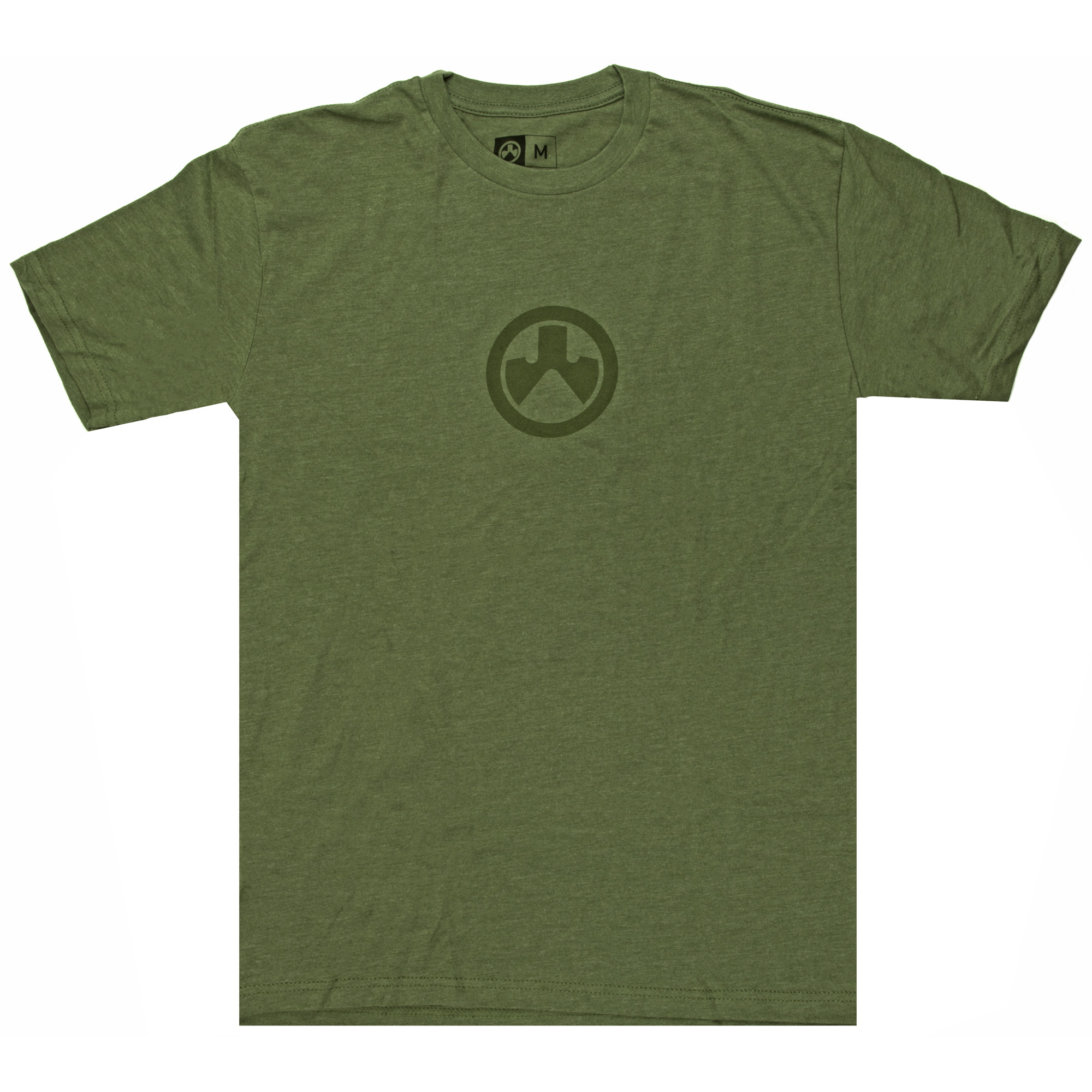 ICON LOGO CVC T-SHIRT MEDIUM OD HEATHER