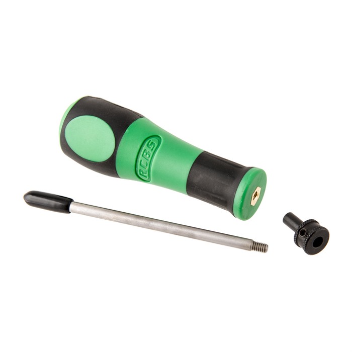 RCBS Flash Hole Deburring Tool with Case Pilot Stop .22 Cal