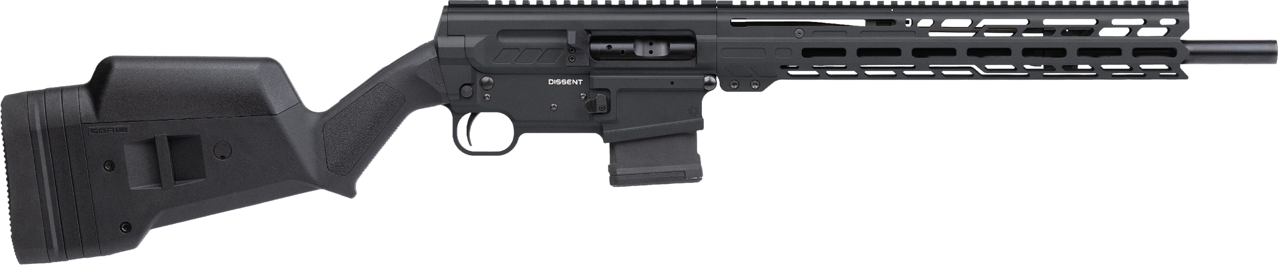 CMMG Dissent BR4 5.56 16.10" 10rd Aluminum Receiver Magpul SGA