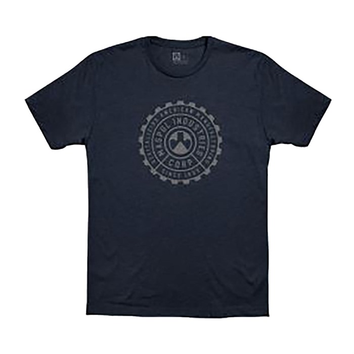 MANUFACTURING BLEND T-SHIRT NAVY HEATHER 2X-LARGE