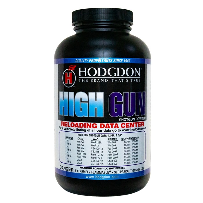 HIGH GUN SHOTSHELL POWDER 1 POUND