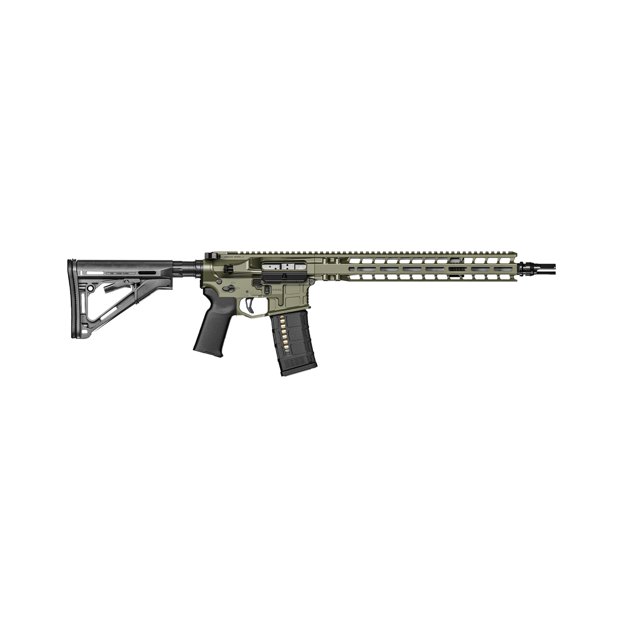 Radian Weapons RADN R0853 Model 1 6mm ARC 14.5 20 Round ODG