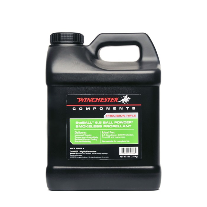 STABALL 6.5 SMOKELESS POWDER 8 POUNDS
