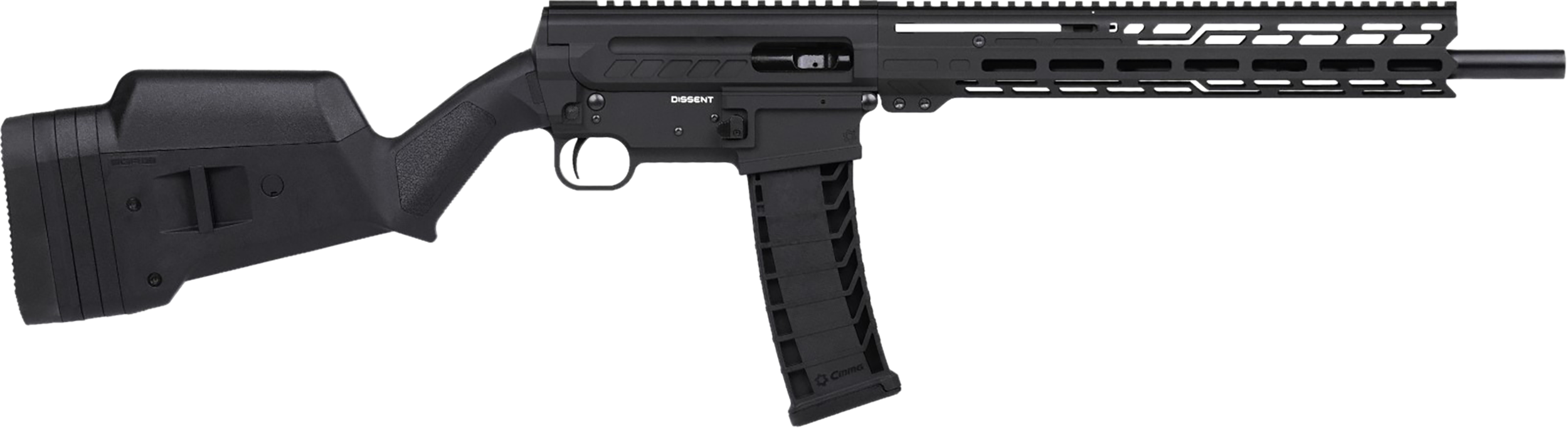 CMMG Dissent BR4 9mm Luger 16.10" 10rd Aluminum Receiver Magpul SGA