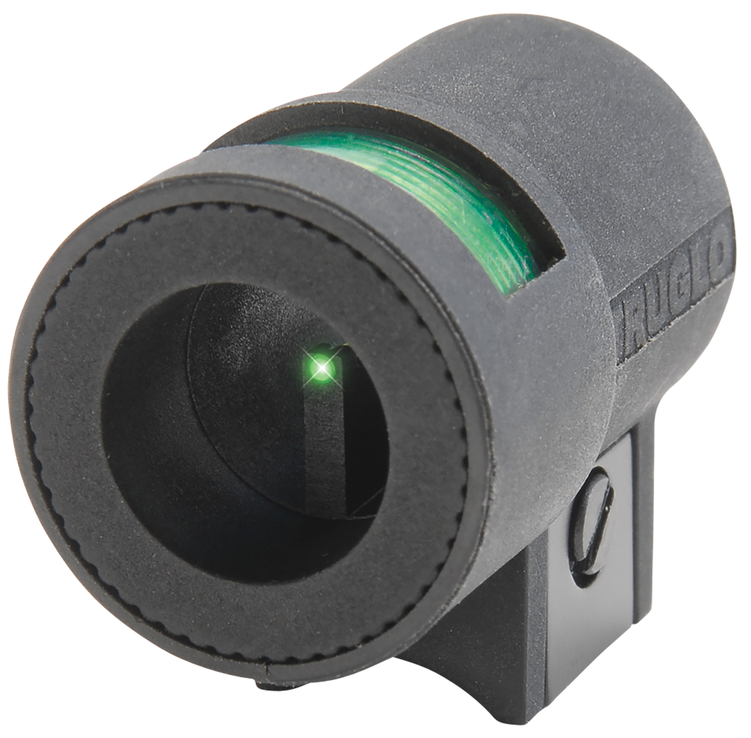 TruGlo TGTG925G Airgun Globe Sight  Green Fiber Optic with Black Polymer Housing for Airguns