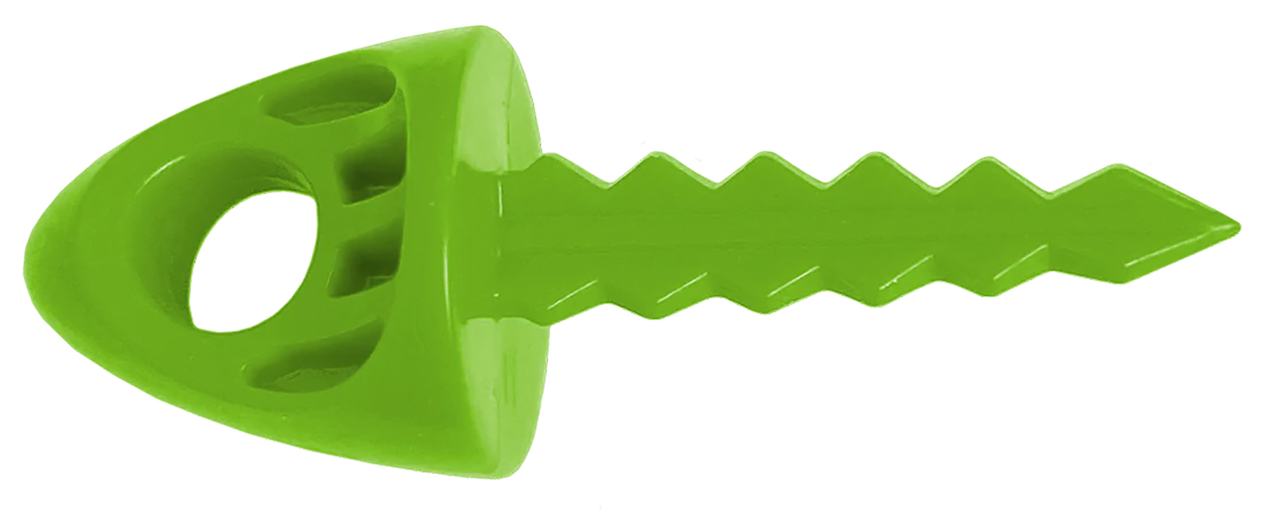 Targettack Llc  Targettack  Lime Green Polycarbonate Plastic 1" For Paper/Vinyl Targets 12 Pack